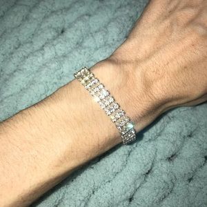 Faux Diamond bracelet